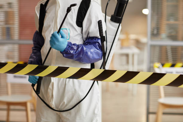 Professional Biohazard Cleanup technician working in Alexander, AR